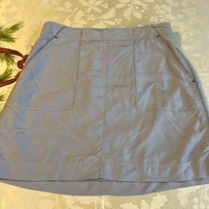 White House black market gray skirt
